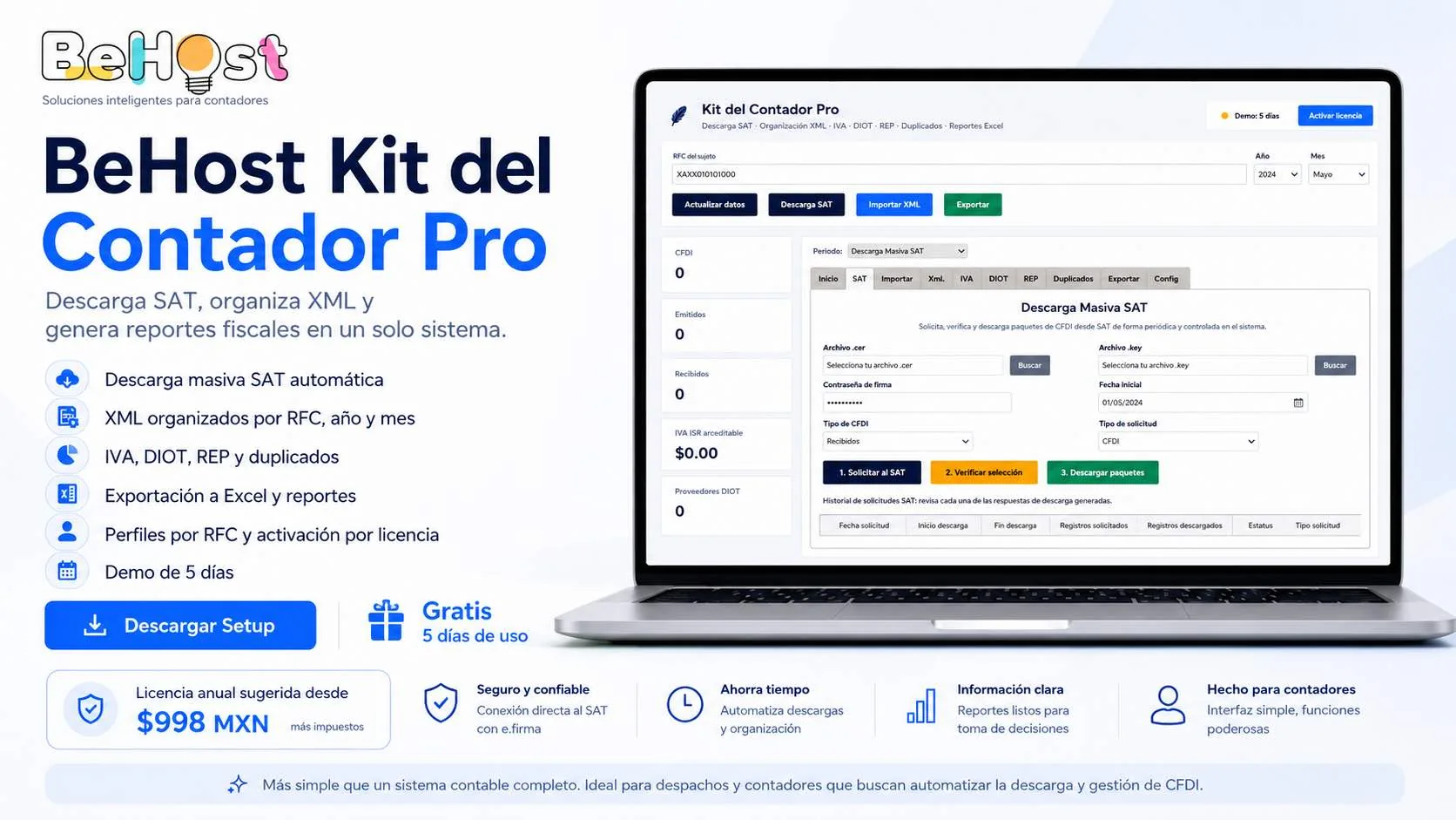 Kit del Contador Pro
