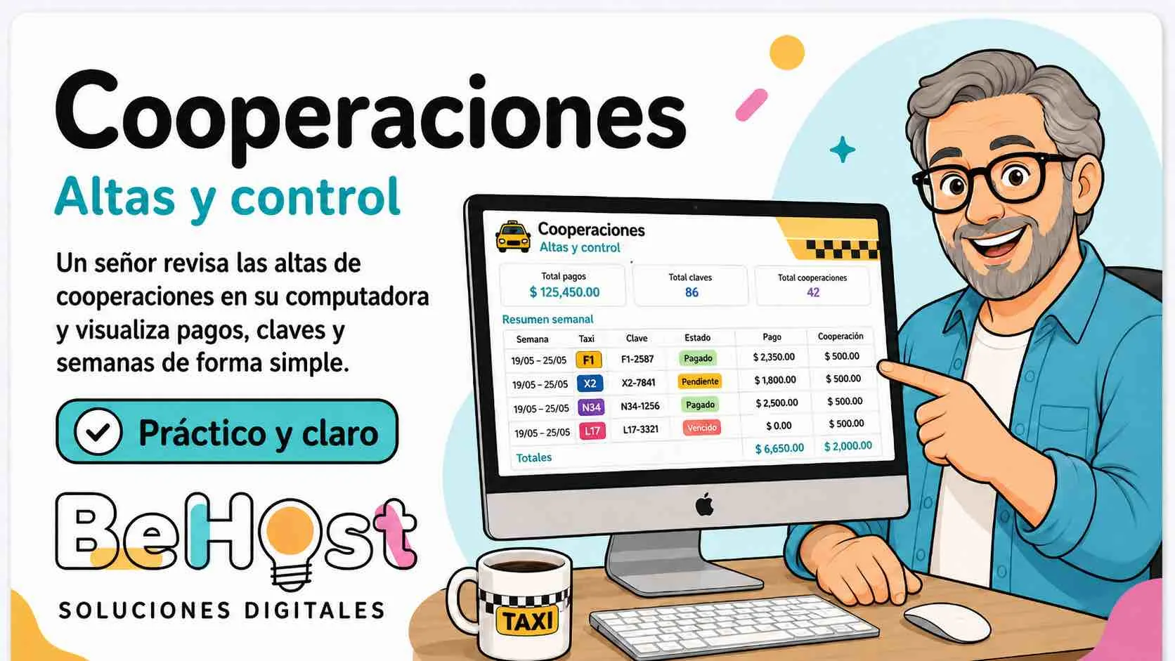Pagos y cooperaciones