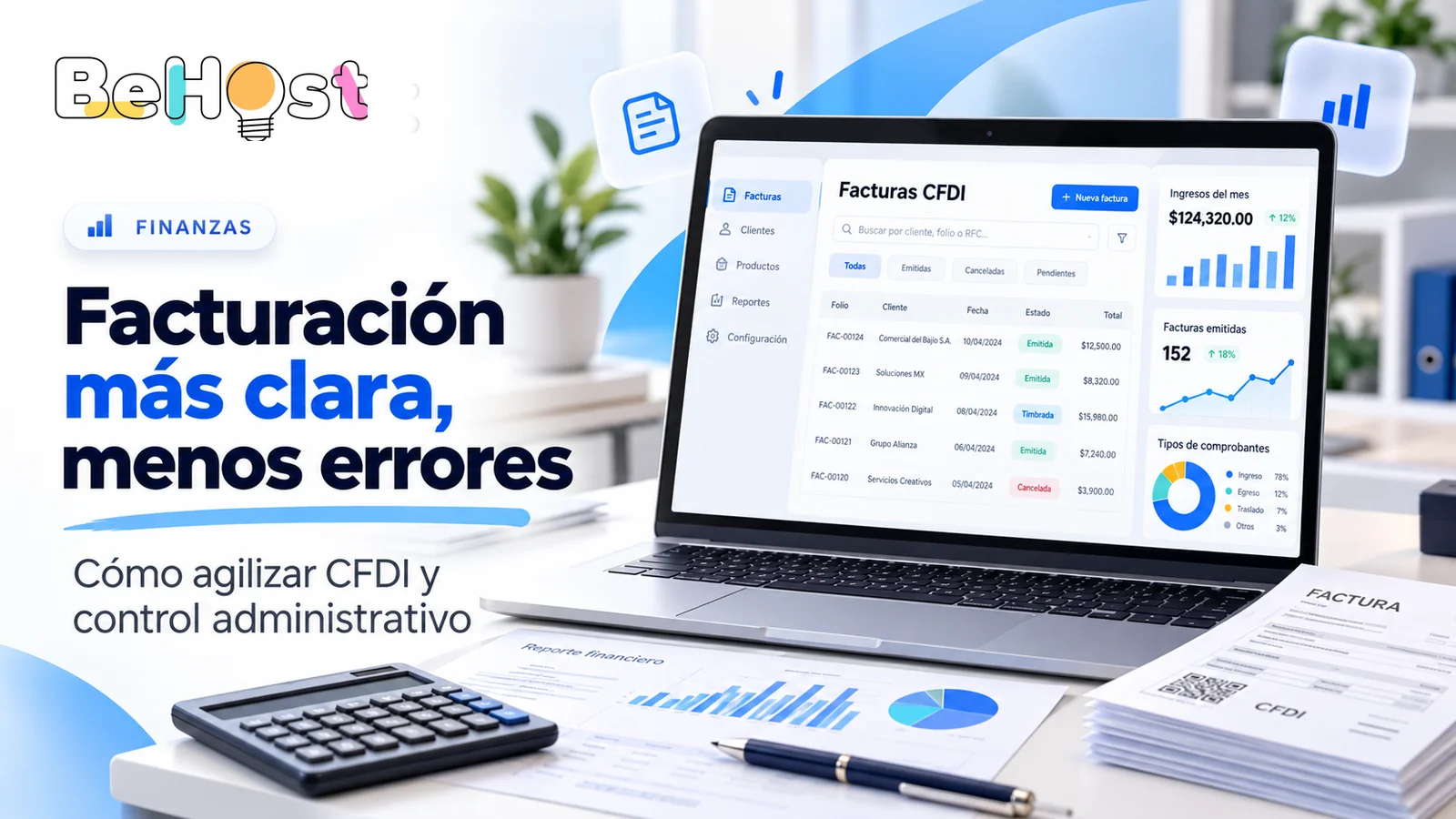 Facturación CFDI y cobranza sin confusiones: separa lo emitido de lo pagado