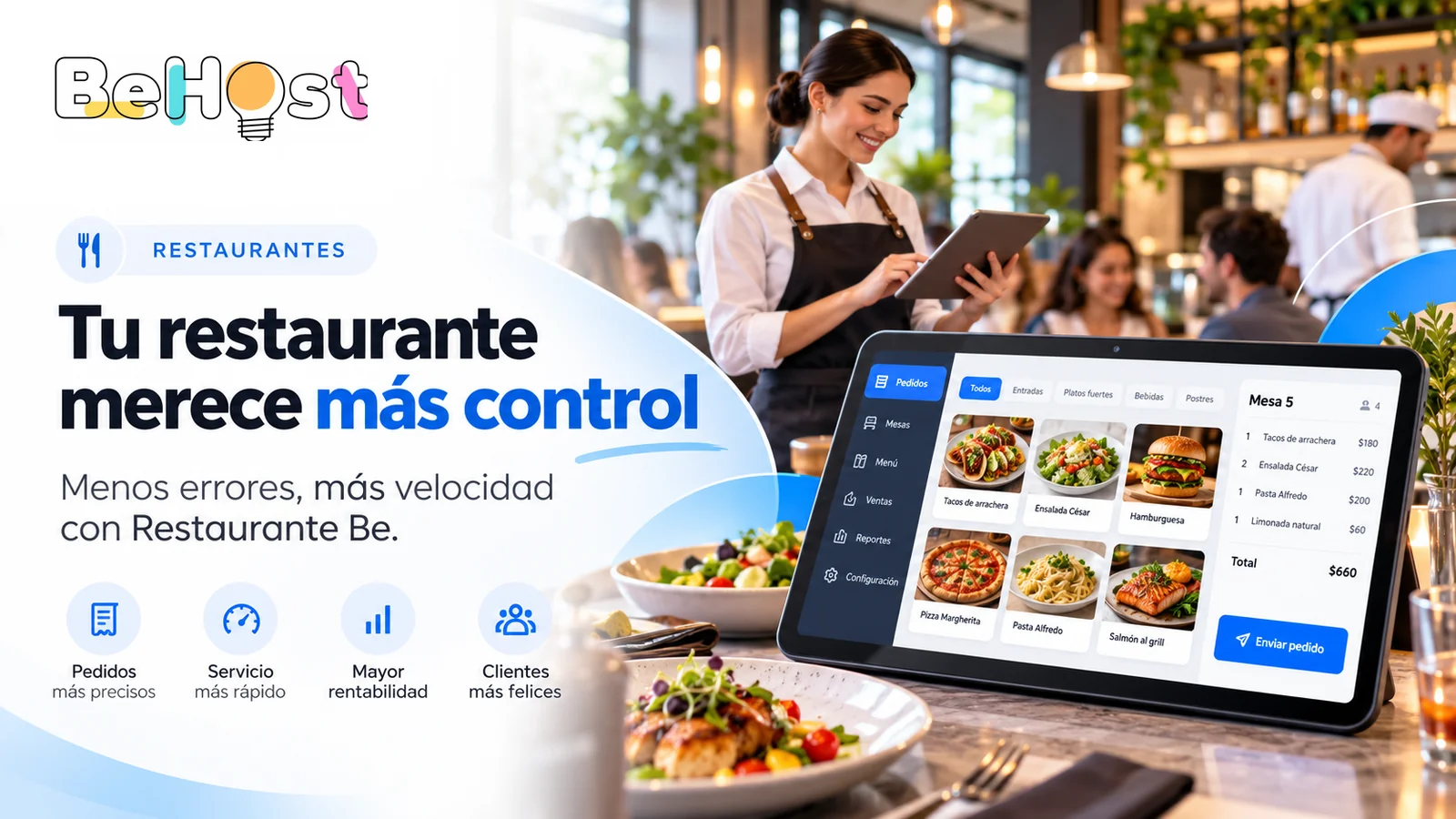 Menos errores entre mesero, cocina y caja: cómo organizar los pedidos de un restaurante