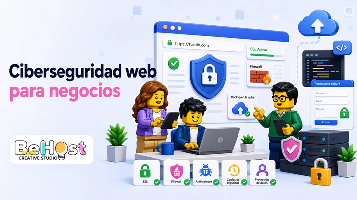 Ciberseguridad web para negocios: cómo proteger tu sitio, tus formularios y la confianza de tus clientes
