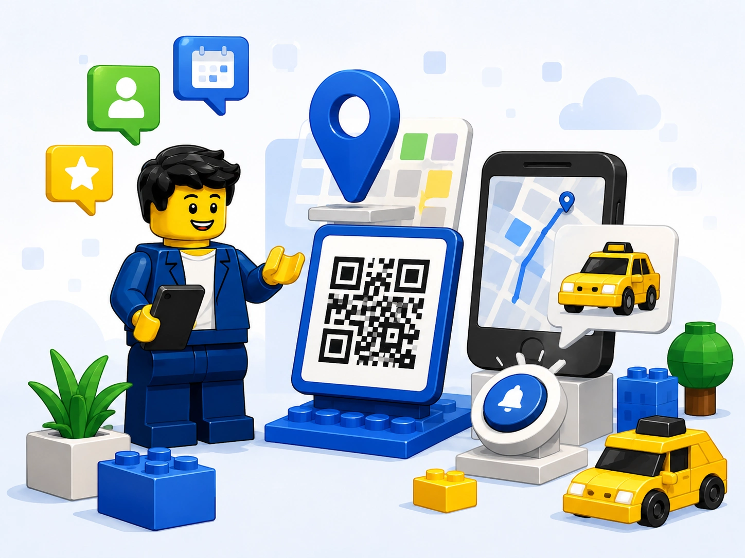 QR + NFC BeHost