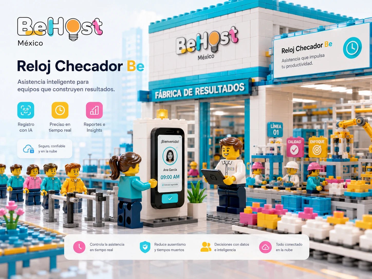 Reloj Checador Be